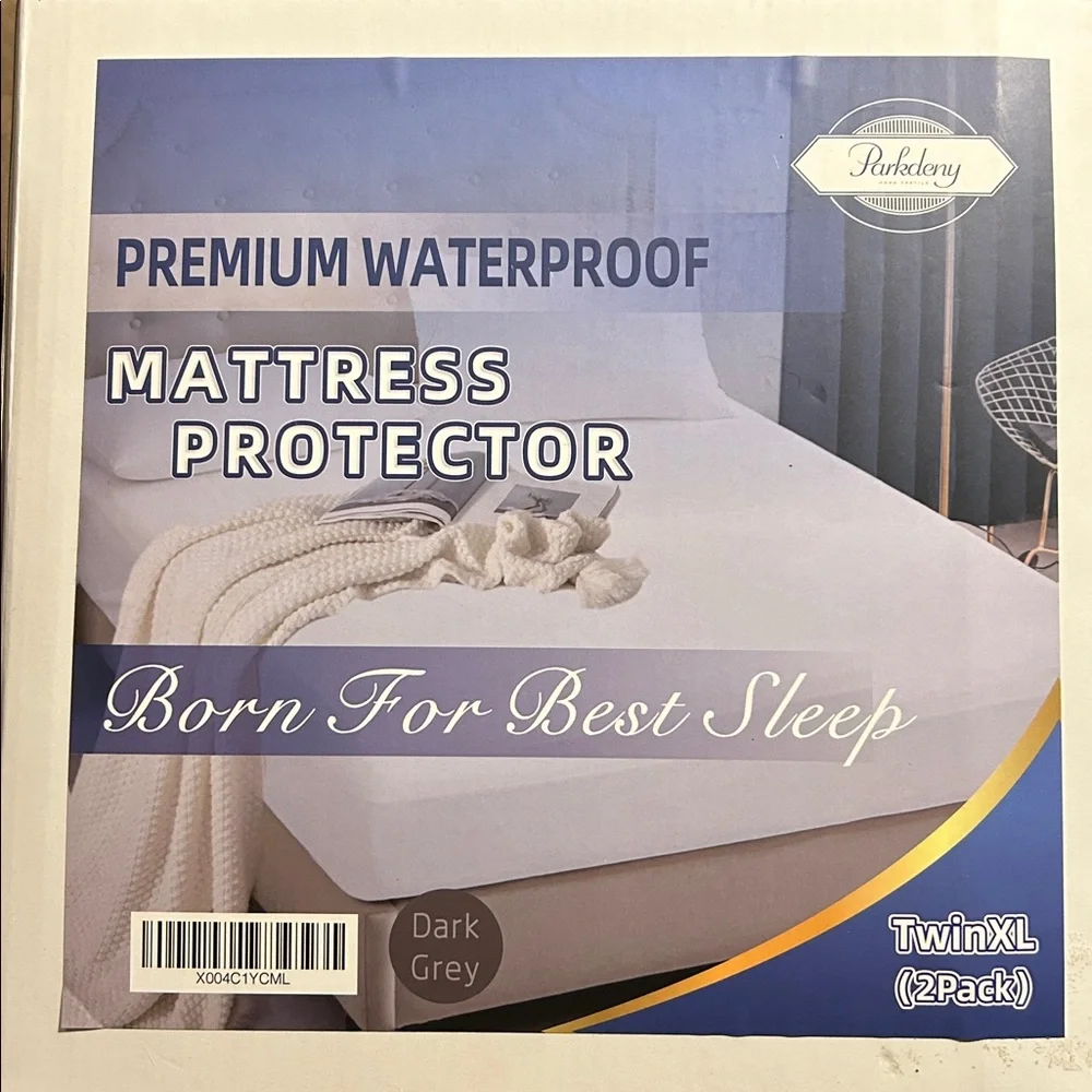 Parkelony Twin XL Waterproof Mattress Protector 2-Pack